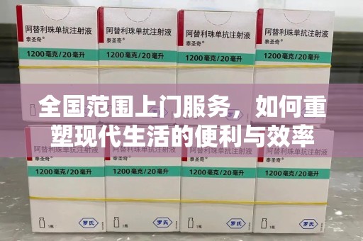 烟台全国范围上门服务，如何重塑现代生活的便利与效率